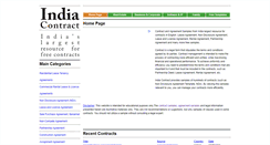 Desktop Screenshot of contracts.org.in